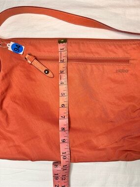 No.94 Hobo International Nylon Orange Crossbody Bag